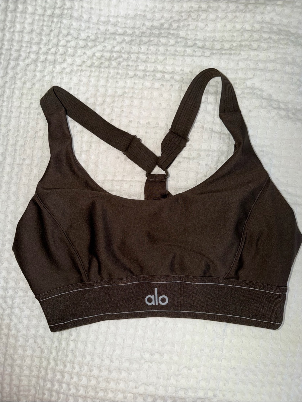 ALO Yoga Brown Sports Bra